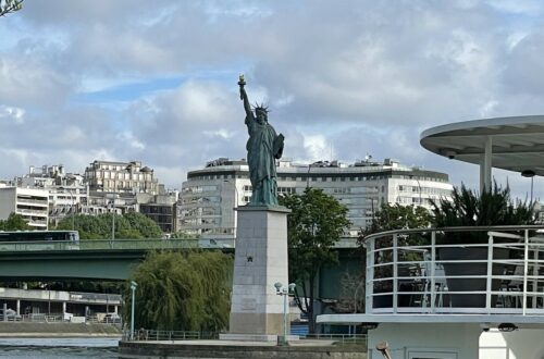 statue de la Liberté sur l'île aux cygnes