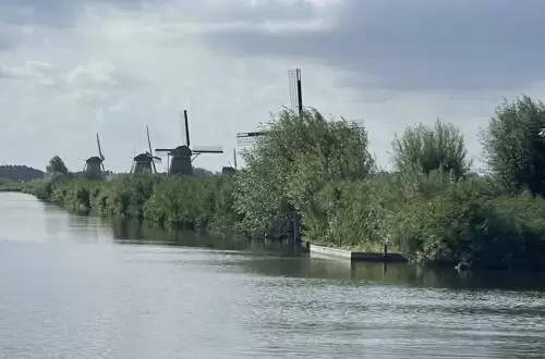 Kinderdijk et ses 19 moulins de drainage
