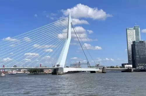 Rotterdam et le pont Erasme