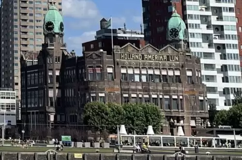 Rotterdam - hôtel New York où partirent les premiers immigrants vers l'Amérique