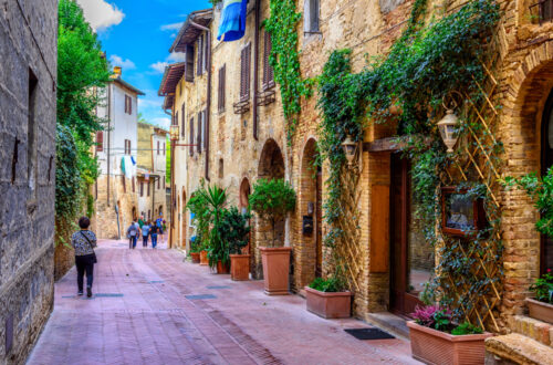 San Gimignano centre-toscana