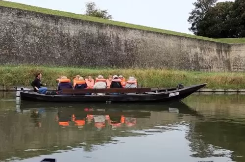Gravelines, balade en bateau électrique2