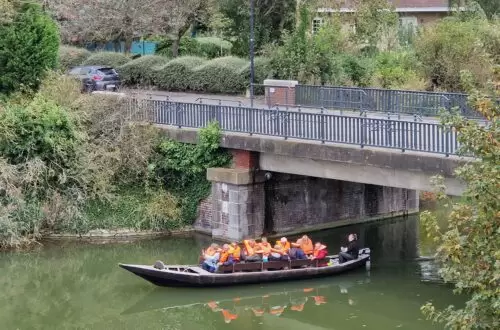 Gravelines, balade en bateau électrique3