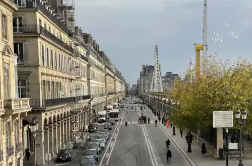 la rue de Rivoli