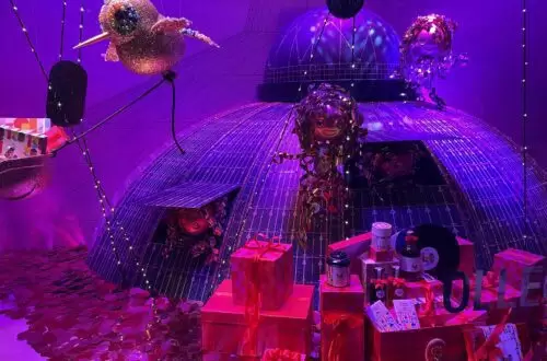 vitrines de Galeries Lafayette