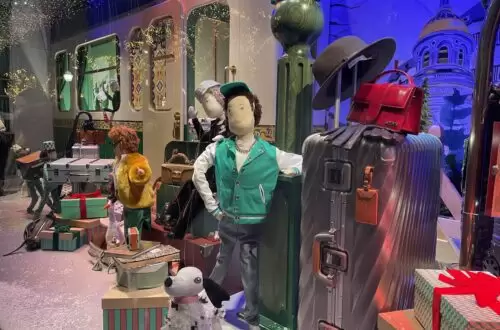 vitrines du Printemps 2