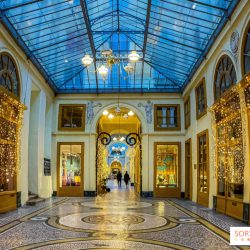 Paris - la galerie Vivienne - passage couvert