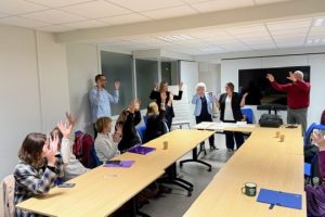 ce signe Merci souvent répété pour une formation qui a séduit tous les participants.es