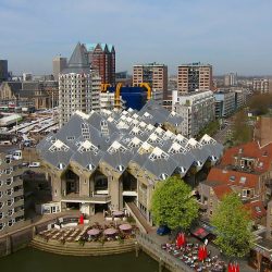 maison cubiques à Rotterdam